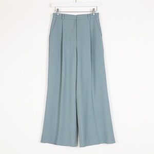 Wide Leg Women's Pants in Blue